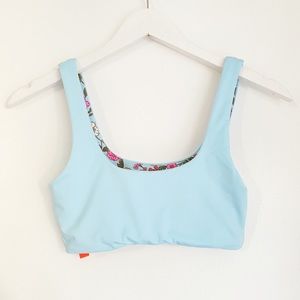 Maaji Cloud Blue Bikini Top Nwot $72